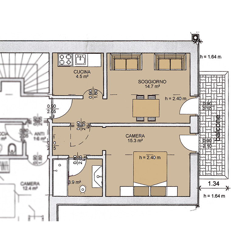 floor plan apartment