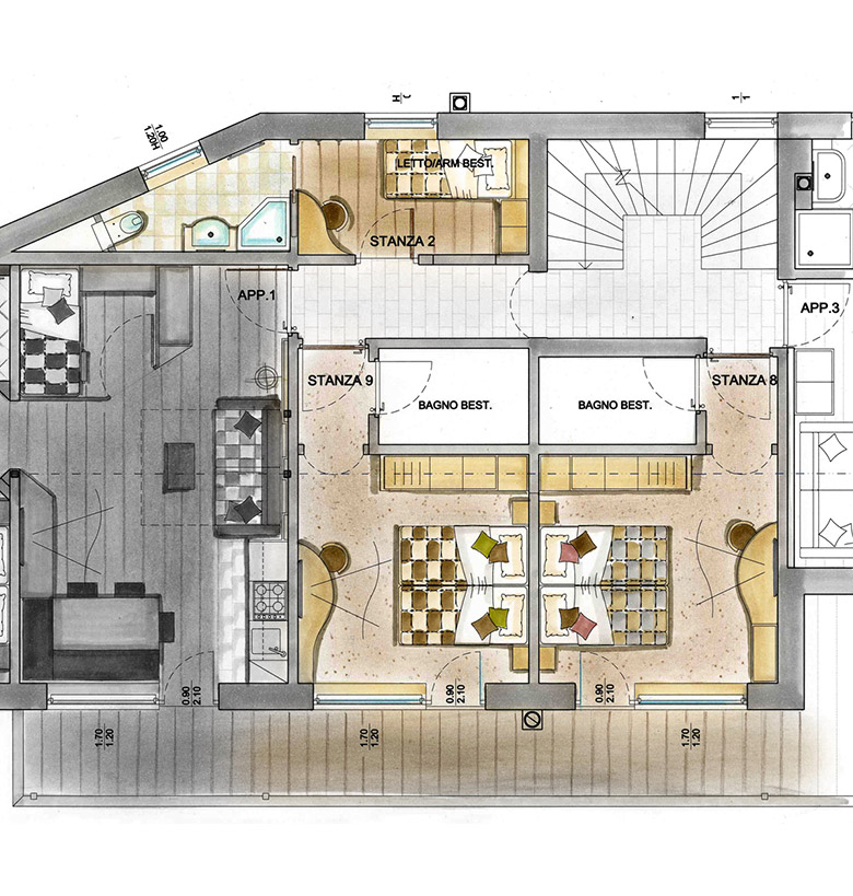 floor plan rooms