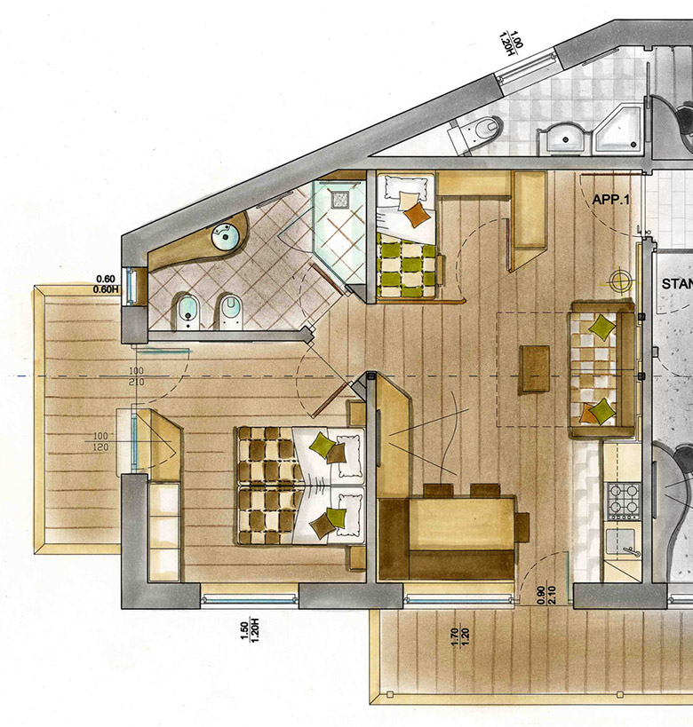 floor plan apartment